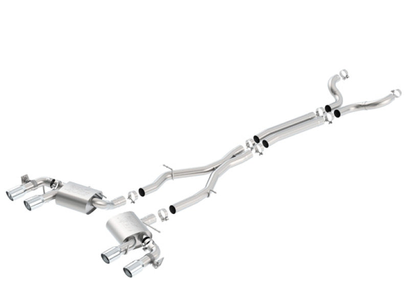 Borla 2017+ Chevy Camaro ZL1 6.2 ATAK Catback Exhaust w/ Dual Split Rear Exit - Racecraft Industries