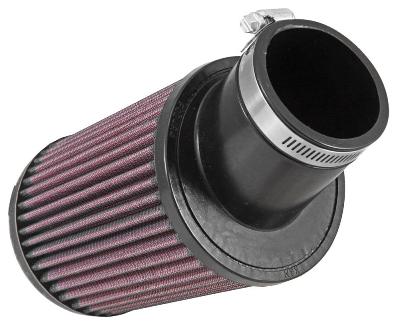 K&N Filter Universal X Stream Clamp-On 2.438in Flange ID x 4.5in Base OD x 4in Top OD x 6.563in H - Racecraft Industries