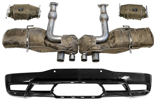 Chevrolet C8 Corvette SOUL Z06 Exhaust Conversion Package - Racecraft Industries