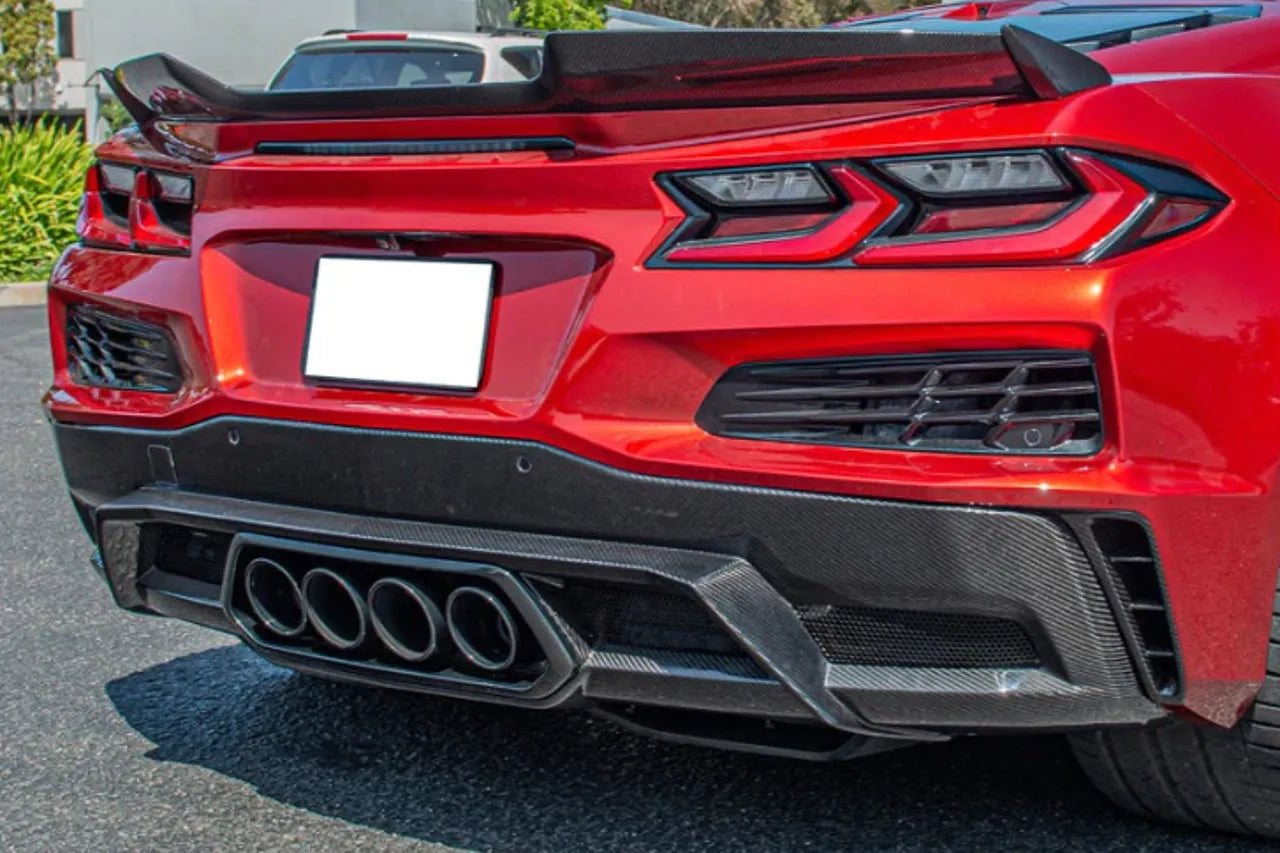 Chevrolet C8 Z06 Carbon Fiber Rear Diffuser - Racecraft Industries