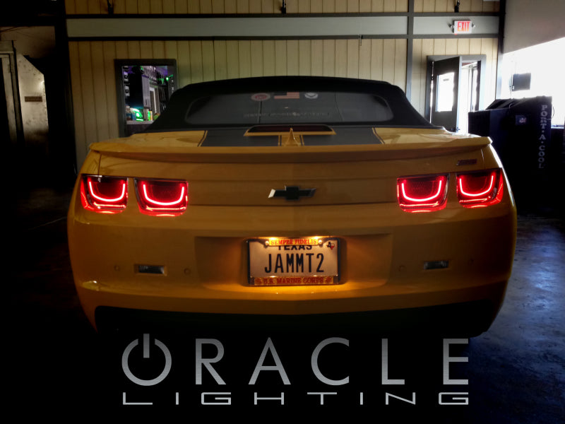 Oracle Chevy Camaro 10-13 Afterburner 2.0 Tail Light Halo Kit - Red SEE WARRANTY - Racecraft Industries