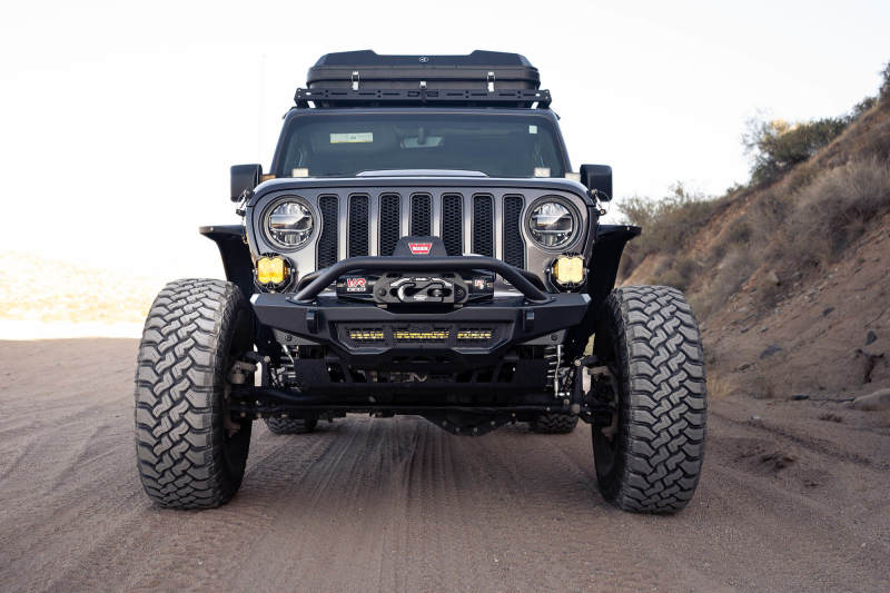 DV8 Offroad 18-23 Wrangler JL/Gladiator JT Spec Series Front Bumper - Racecraft Industries