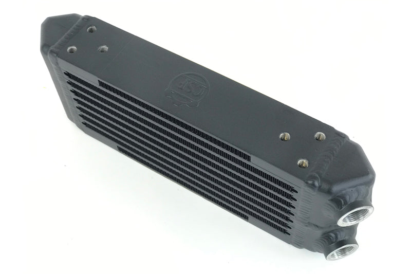 CSF Universal Dual-Pass Oil Cooler - M22 x 1.5 - 13in L x 4.75in H x 2.16in W - Racecraft Industries