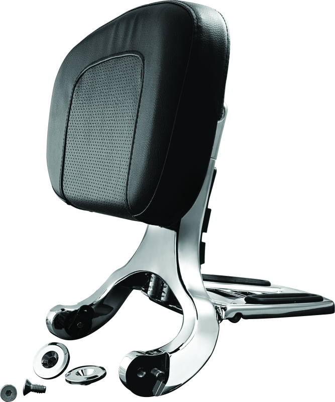 Kuryakyn Multi-Purpose Backrest Chrome - Racecraft Industries