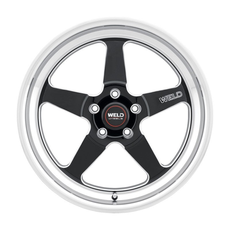 Weld S155 17x10 Ventura Drag 5x112 ET40 BS7.1 Gloss BLK MIL DIA 78.1 - Racecraft Industries