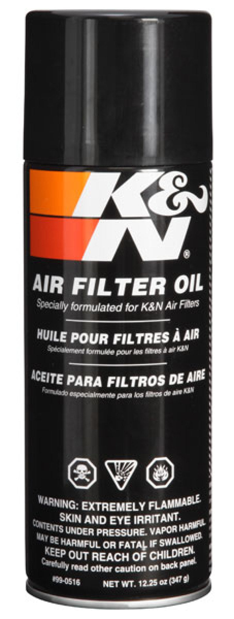 K&N 12.25 oz. Aerosol Air Filter Oil - Racecraft Industries