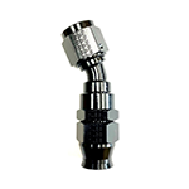 Fragola -10AN Real Street x 30 Degree Hose End Black For PTFE Hose - Racecraft Industries
