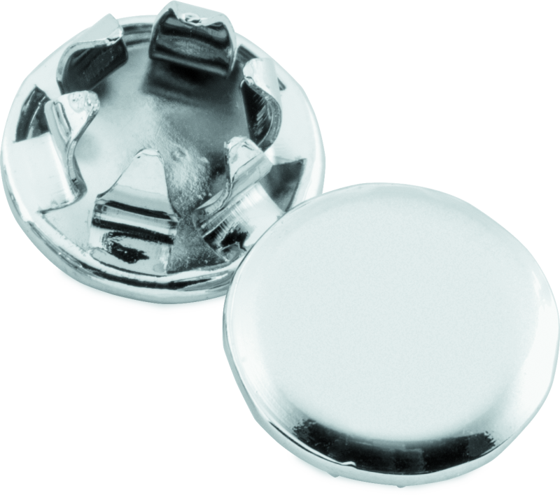 Kuryakyn Custom End Plugs Chrome For 3/8inch Allen Bolts (Set of 6) - Racecraft Industries