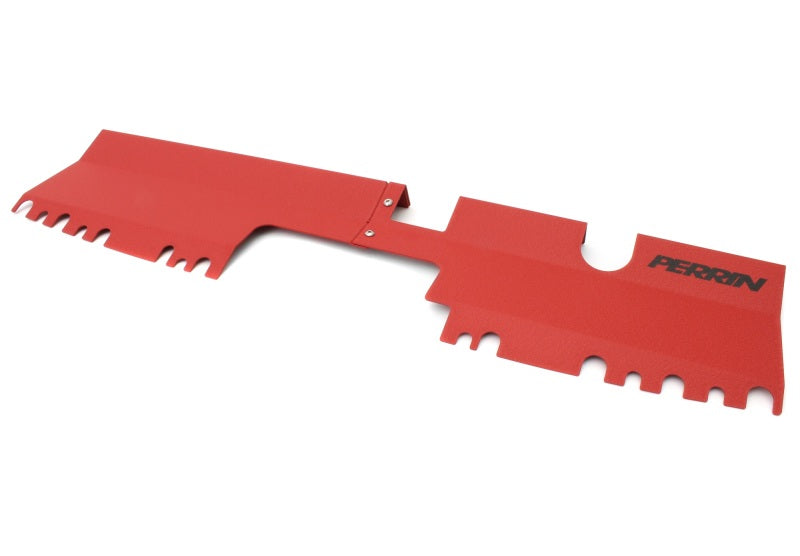 Perrin 15-21 WRX/STI Radiator Shroud (Without OEM Intake Scoop) - Red - Racecraft Industries
