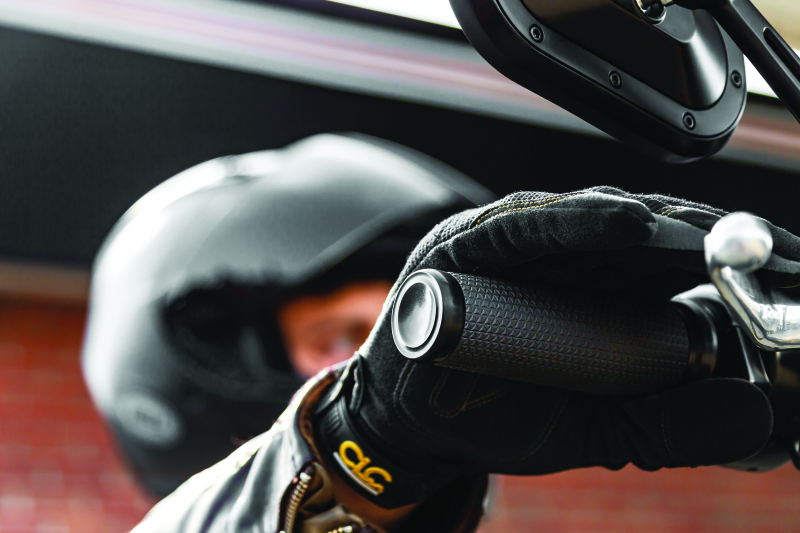 Kuryakyn Thresher Grips Throttle-By-Wire Black - Racecraft Industries