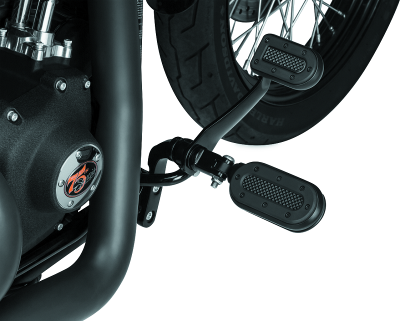 Kuryakyn Heavy Industry Switchblade With Adapter Satin Black - Racecraft Industries