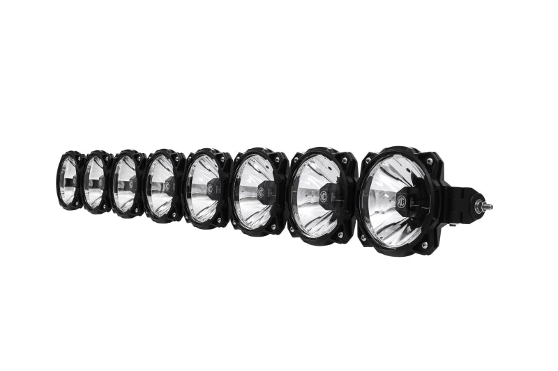 KC HiLiTES Universal 50in. Pro6 Gravity LED 8-Light 160w Combo Beam Light Bar (No Mount) - Racecraft Industries