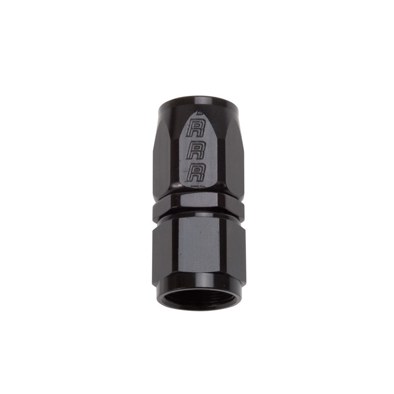 Russell Performance -10 AN Black Straight Full Flow Hose End - Racecraft Industries
