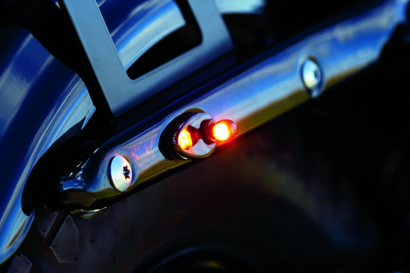Kuryakyn Fender Strut Cover Plates Gloss Black - Racecraft Industries