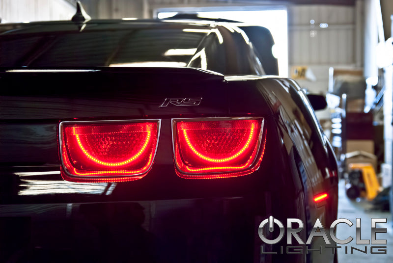 Oracle 10-13 Chevrolet Camaro LED Afterburner Tail Light Halo Kit - Red SEE WARRANTY - Racecraft Industries