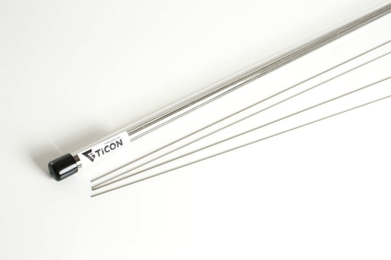 Ticon Industries 39in Length 1/4lb 1.5mm/.059in Filler Diamter CP1 Titanium Filler Rod - Racecraft Industries
