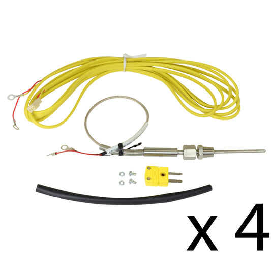 AEM Single K-Type Thermocouple Kit - 4 Pack - Racecraft Industries