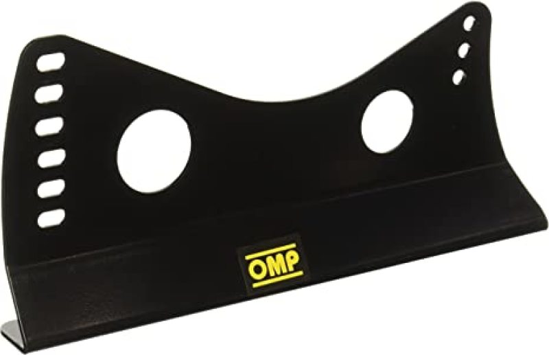 OMP Seat Brackets w/ Lateral Attachments Steel Thick 3MM Black - Racecraft Industries