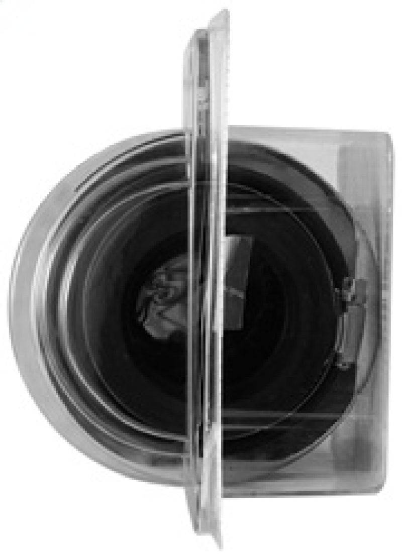 K&N Universal Chrome Filter 2 3/4in FLG / 4 1/2in Bottom / 4 1/2in Height - Racecraft Industries