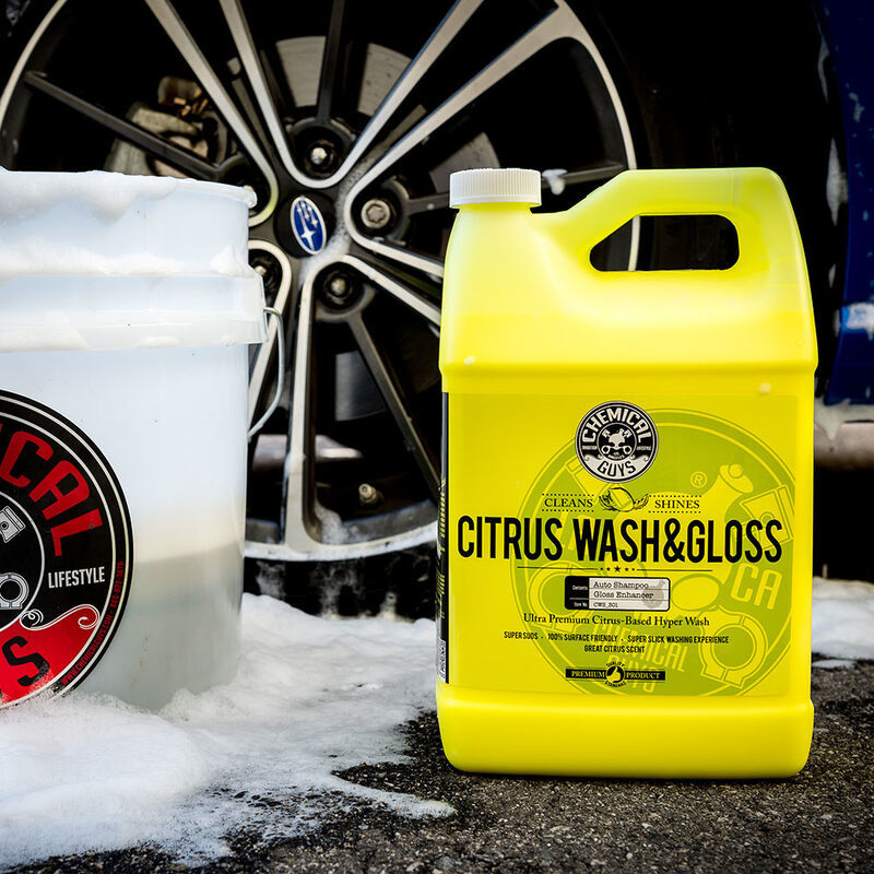 Chemical Guys Citrus Wash & Gloss Concentrated Car Wash - 1 Gallon - Racecraft Industries