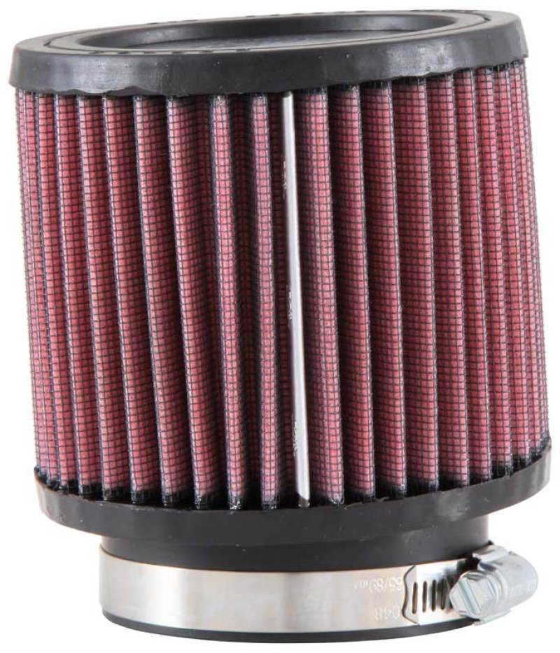 K&N Universal Rubber Filter 3 inch 5 Degree FLG 4 1/2 inch OD 4 inch Height - Racecraft Industries