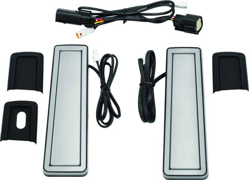 Kuryakyn Tracer Filler Panel Lights Smoke Lens - Racecraft Industries