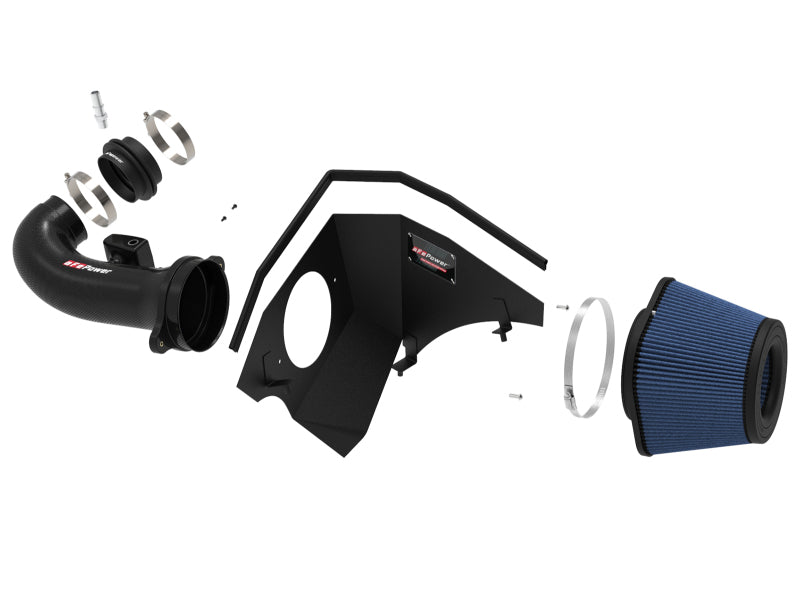 aFe Track Series Carbon Fiber Pro 5R AIS - 16-19 Chevrolet Camaro SS V8-6.2L - Racecraft Industries