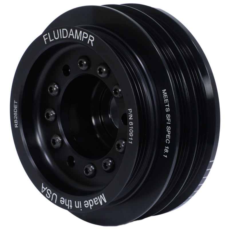 Fluidampr Nissan RB26DET Phase-2 BCNR33 GT-R / BNR-34 GT-R Steel Internally Balanced Damper - Racecraft Industries