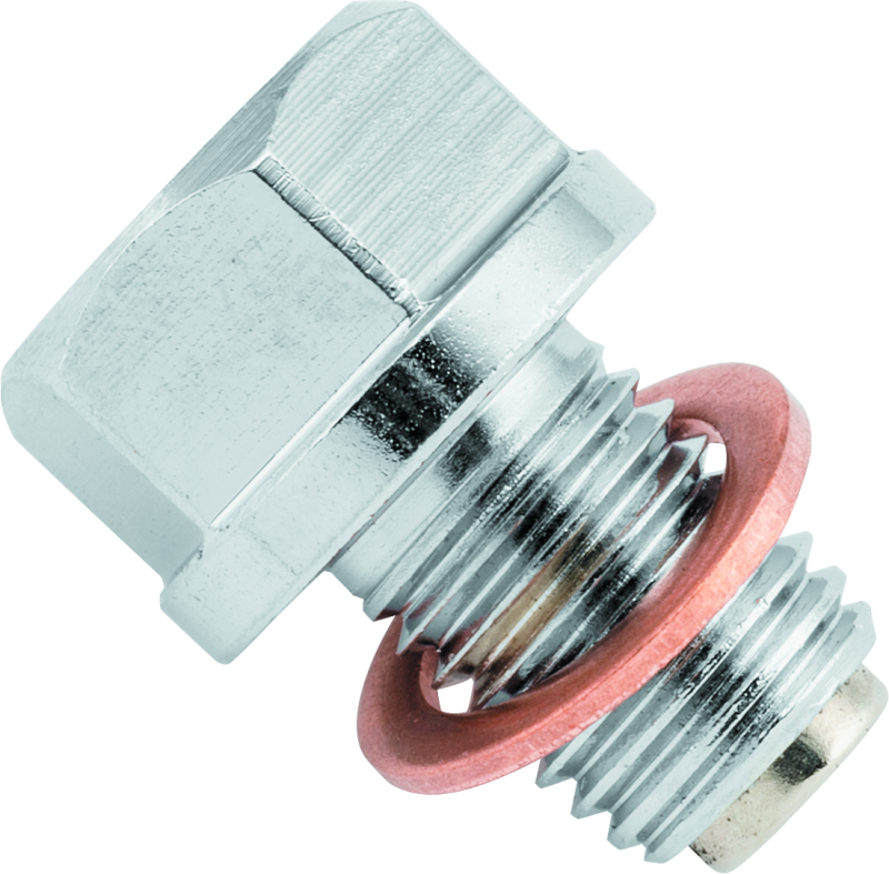 BikeMaster Magnetic Oil Drain Plug 12mm - Stainless - Racecraft Industries