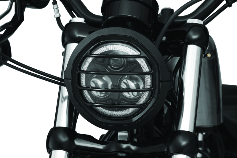 Kuryakyn Dillinger Headlight Trim 5-3/4 Black - Racecraft Industries