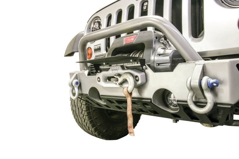 Tuffy Flipup License Plate Holder- Winch W/Hawse- Blk - Racecraft Industries