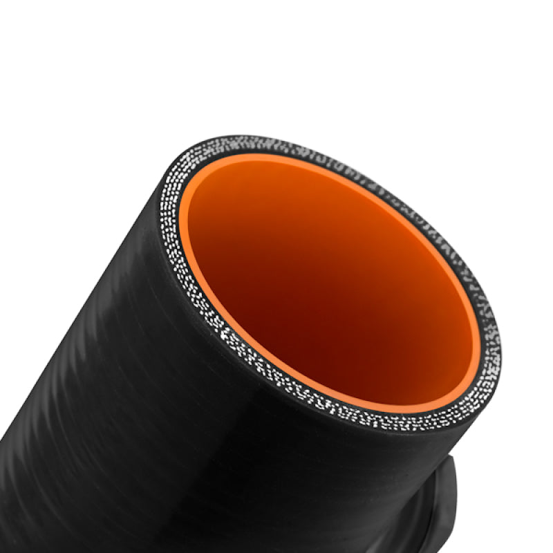 Mishimoto 2.5in Black Silicone Coupler w/ 1/8in NPT Bung - Racecraft Industries