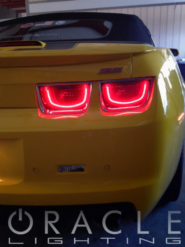 Oracle Chevy Camaro 10-13 Afterburner 2.0 Tail Light Halo Kit - Red SEE WARRANTY - Racecraft Industries