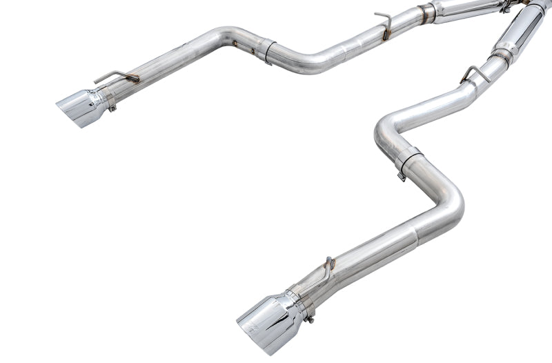 AWE Tuning 2015+ Dodge Charger 6.4L/6.2L Supercharged Track Edition Exhaust - Chrome Silver Tips - Racecraft Industries