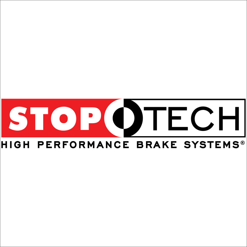 StopTech 2015 Ford Mustang GT w/ Brembo Brakes Left Rear Slotted Brake Rotor - Racecraft Industries