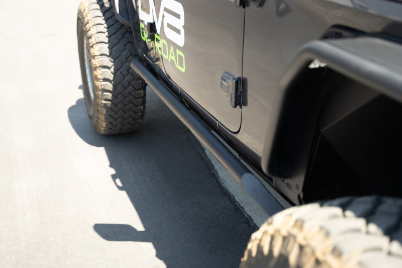 DV8 Offroad 18-23 Jeep Wrangler JL 4 Door FS-15 Series Rock Sliders - Racecraft Industries