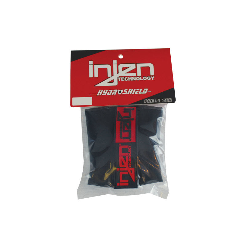 Injen Black Water Repellant Pre-Filter fits X-1021 6in Base/6-7/8in Tall / 5-1/2in Top - Racecraft Industries