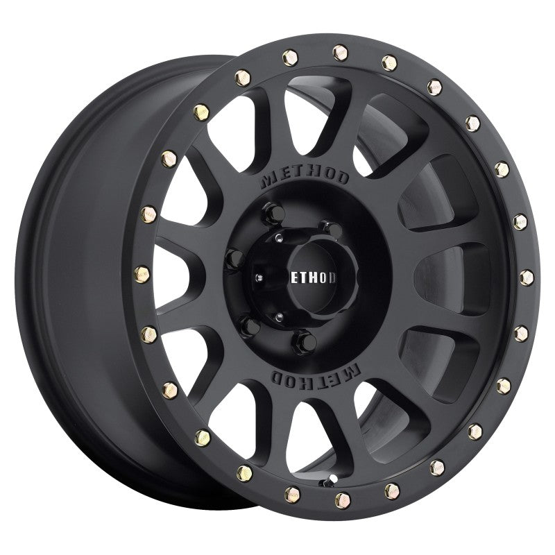 Method MR305 NV 18x9 0mm Offset 6x5.5 108mm CB Matte Black Wheel - Racecraft Industries