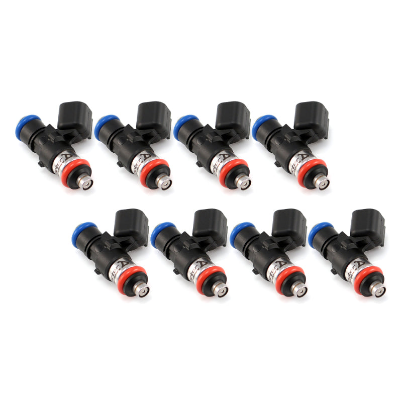 Injector Dynamics 1050cc Injectors 34mm Length No Adaptor Top 15mm Orange Lower O-Ring (Set of 8) - Racecraft Industries