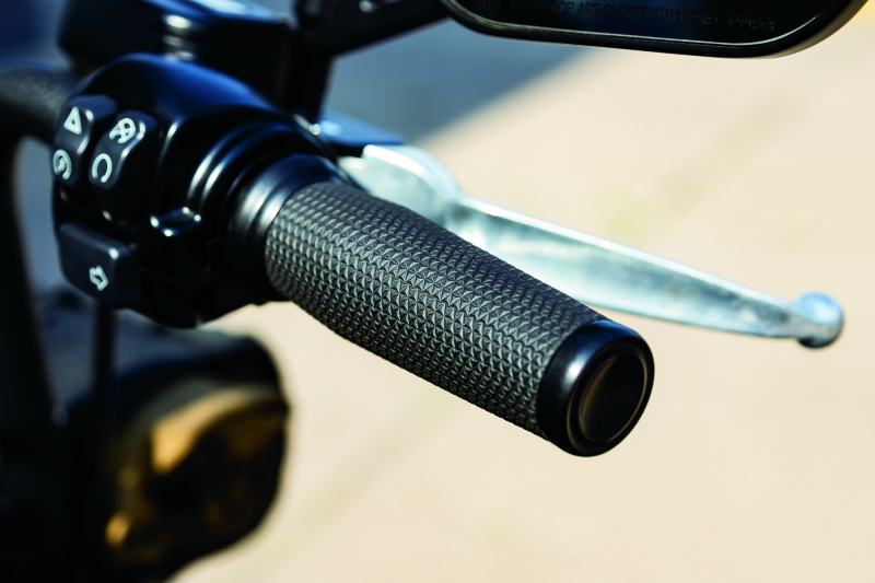 Kuryakyn Thresher Grips Throttle-By-Wire Black - Racecraft Industries