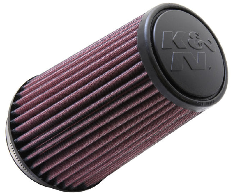 K&N Filter Universal Rubber Filter 3 1/2 inch Flange 4 5/8 inch Base 3 1/2 inch Top 7 inch Height - Racecraft Industries
