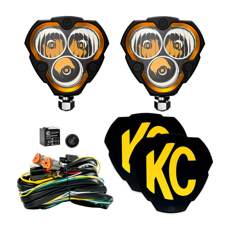 KC HiLiTES FLEX ERA 3 - 2-Light Master Kit - Racecraft Industries