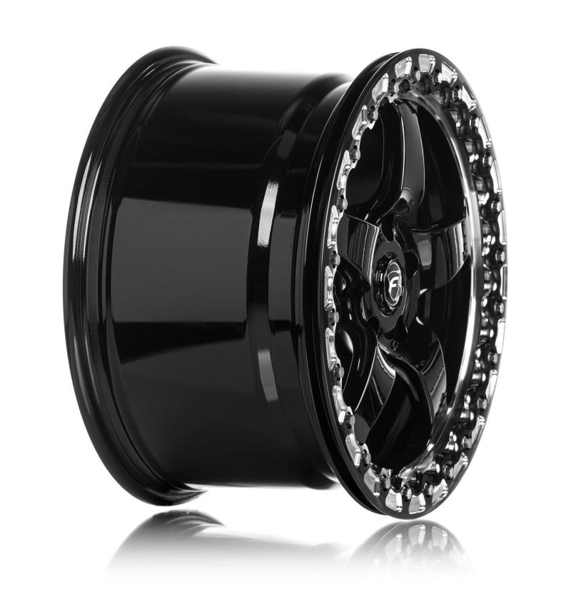 Forgestar D5 Beadlock 18x12 / 5x120.65 BP / ET56 / 8.8in BS Gloss Black Wheel - Racecraft Industries