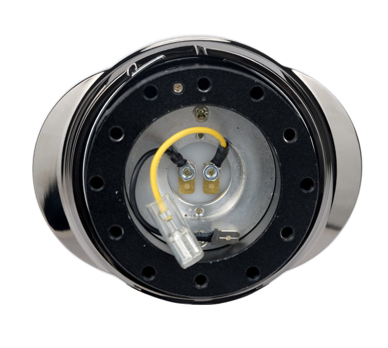 NRG Quick Release Kit - Black Body/ Black Chrome Oval Ring - Racecraft Industries