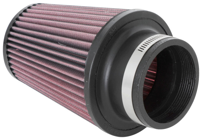 K&N Universal Clamp-On Air Filter 3in Flange ID x 5in Base OD x 3.5in Top OD x 6in Height - Racecraft Industries