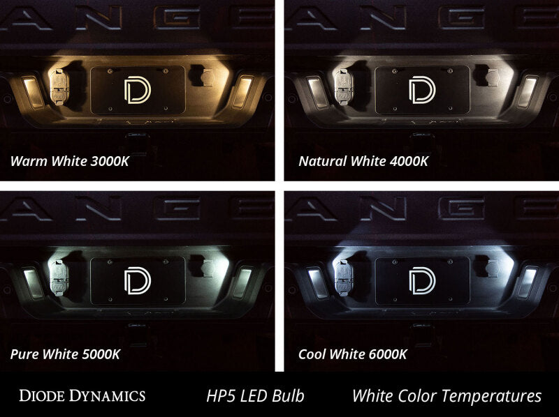 Diode Dynamics 194 LED Bulb HP5 LED - Cool - White (Pair) - Racecraft Industries