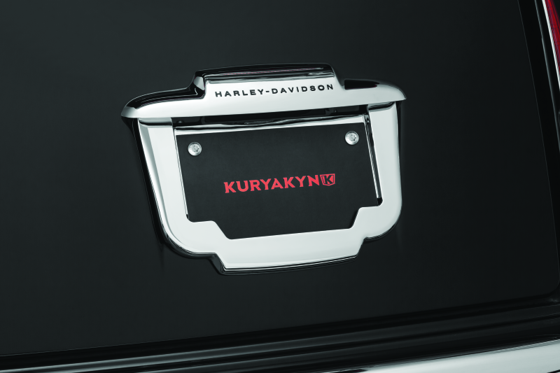 Kuryakyn License Plate Frame for Trikes Chrome - Racecraft Industries