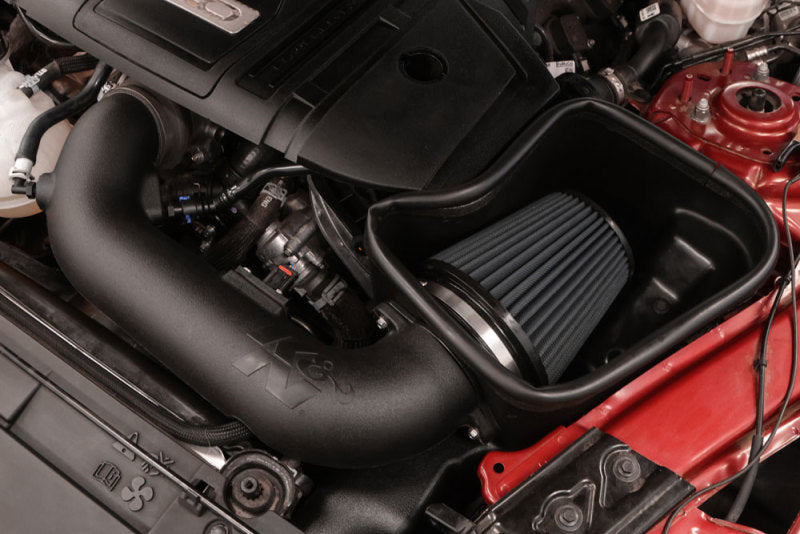 K&N 18-23 Ford Mustang GT 5.0L V8 F/I Dryflow Performance Air Intake System - Racecraft Industries