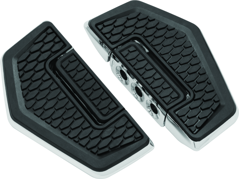 Kuryakyn Hex Folding Mini Board Without Adapter Chrome - Racecraft Industries