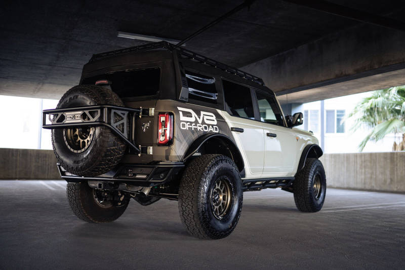 DV8 Offroad 21-23 Ford Bronco Competition Series Rear Bumper - Racecraft Industries